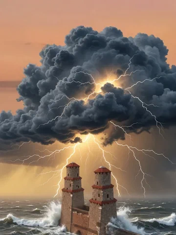 Age of the Gods: God Of Storms inspired game artwork