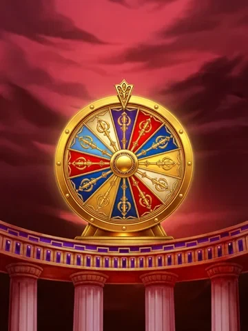 Age of the Gods: Wheels of Olympus inspired game artwork
